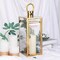 GOLD 17" tall Metal Lantern Candle Holder Party Wedding Events